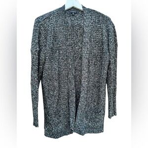 Express Multicolor Knit Sweater Open Cardigan Sz. Medium